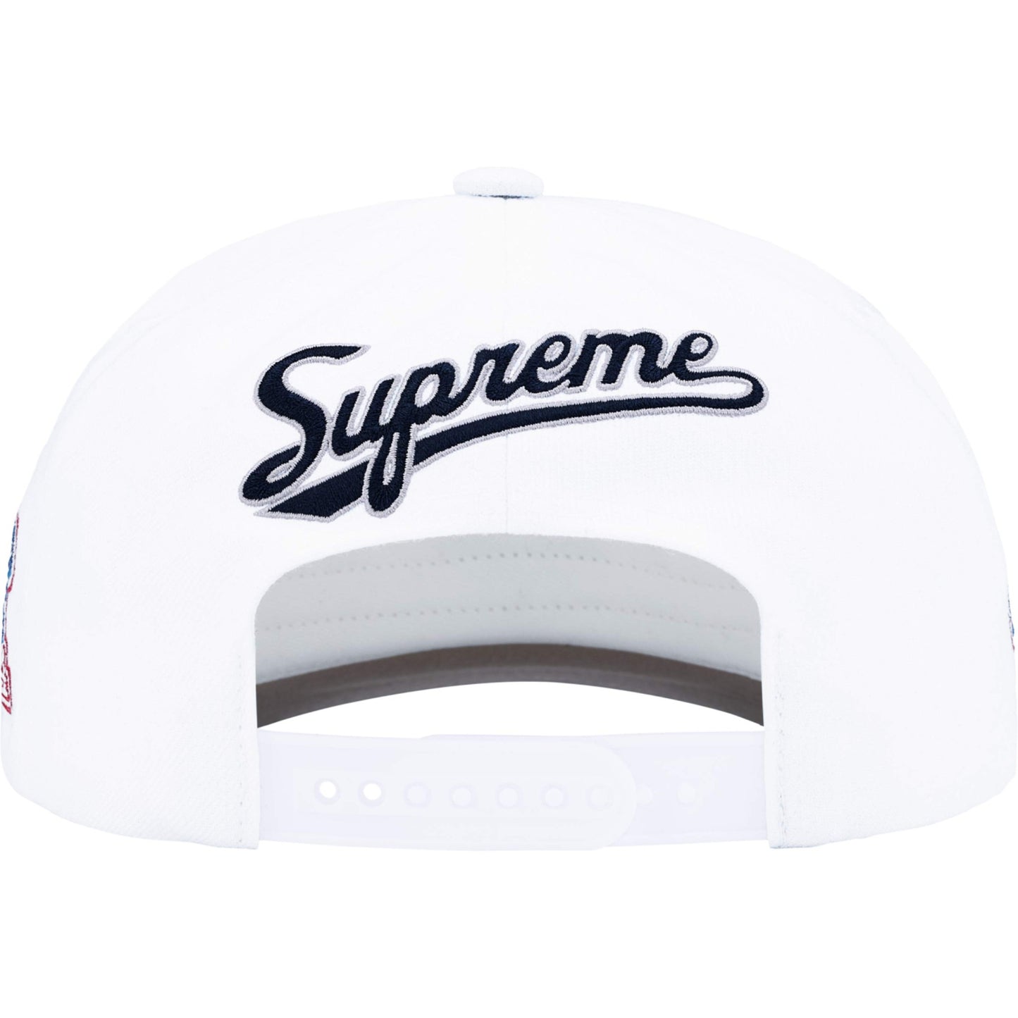 Supreme World Famous S Logo 6-Panel "White"