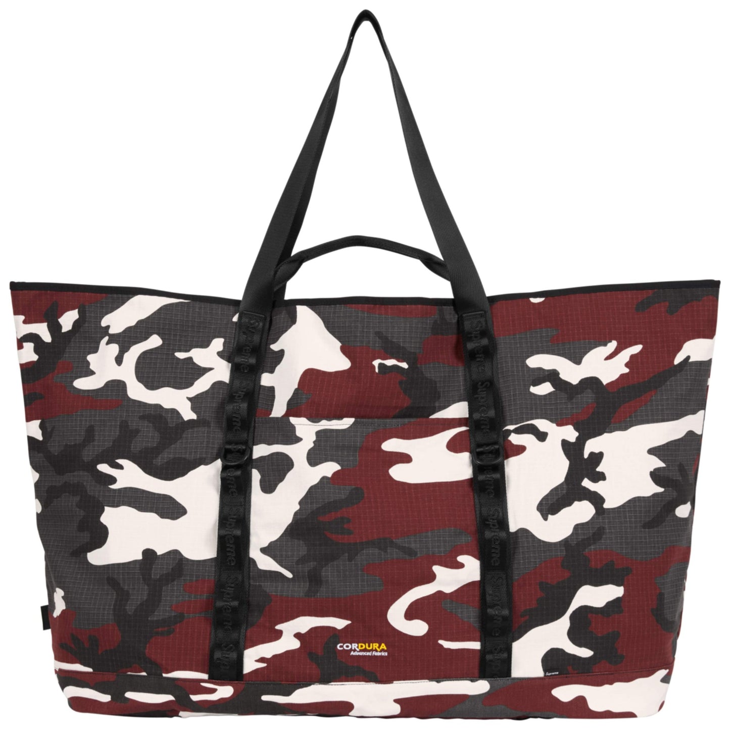 Supreme X-Large Tote Bag + Utility Pouch "Red Camo"