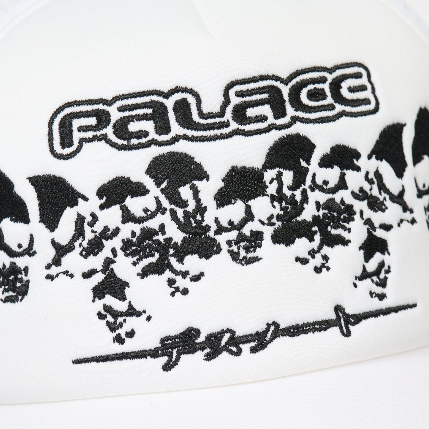Palace x Death Note Trucker "White"
