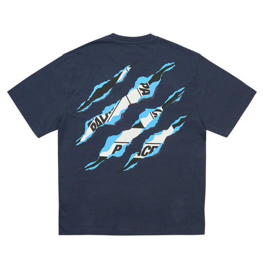 Palace Ripped Tri T-shirt "Navy"