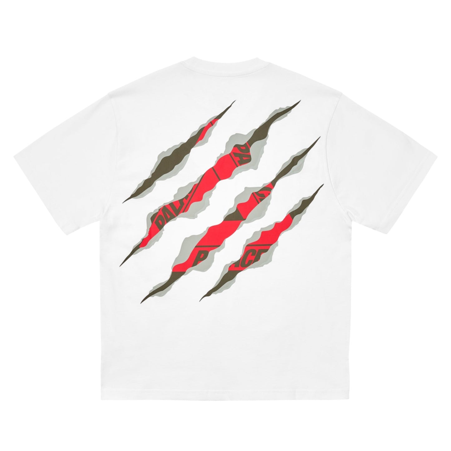 Palace Ripped Tri T-shirt "White"