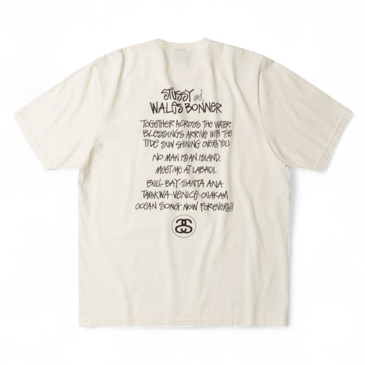 Stussy x Wales Bonner Ocean Song Tee "Ivory"