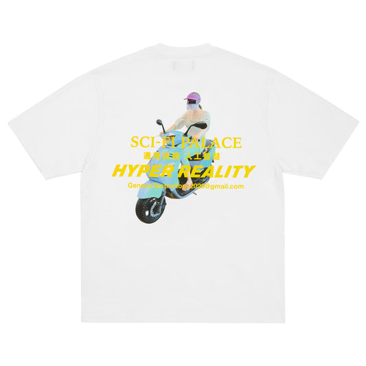 Palace Sci-Fi Fantasy Email T-Shirt "White"