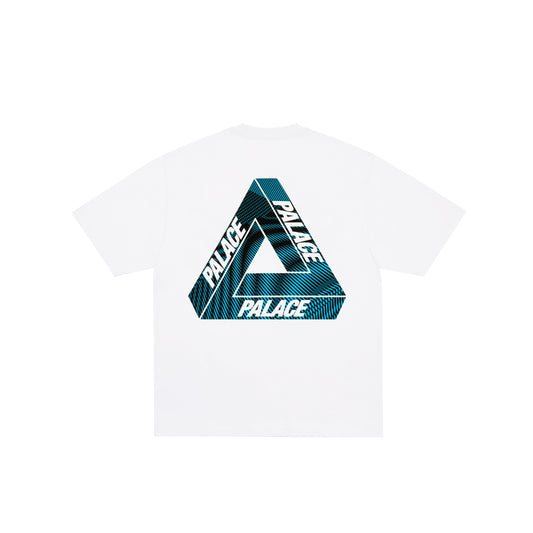 Palace Tri-Vex T-Shirt "White/Blue"