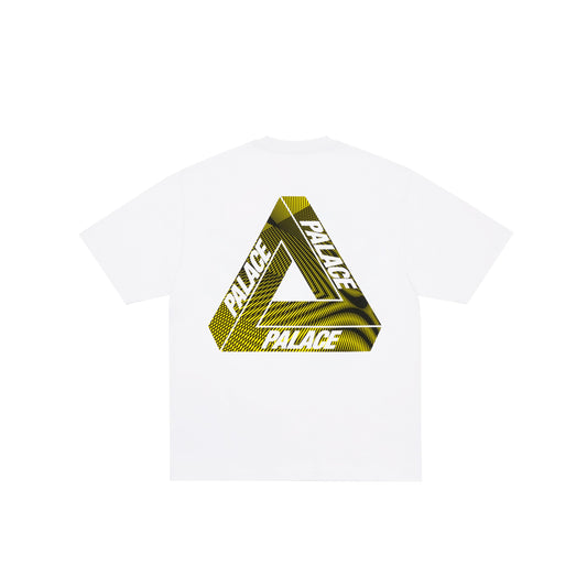 Palace Tri-Vex T-Shirt "White/Yellow"