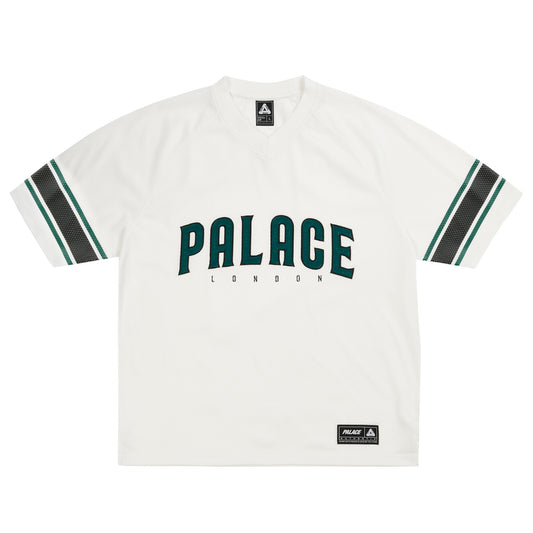 Palace Satin The Park Mesh Jersey "White"