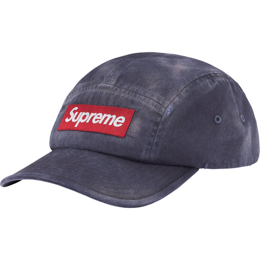 Supreme Overdyed Camp Cap "Navy"