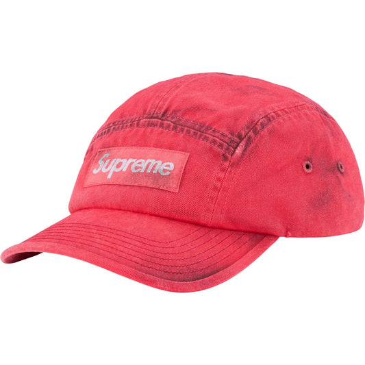 Supreme Overdyed Camp Cap "Red"