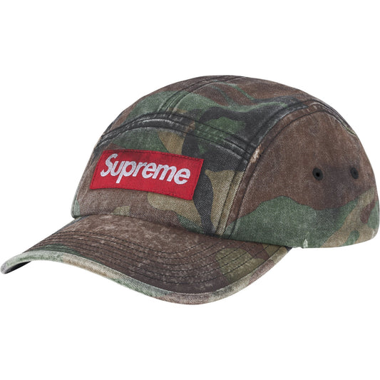 Supreme Overdyed Camp Cap "Woodland Camo"