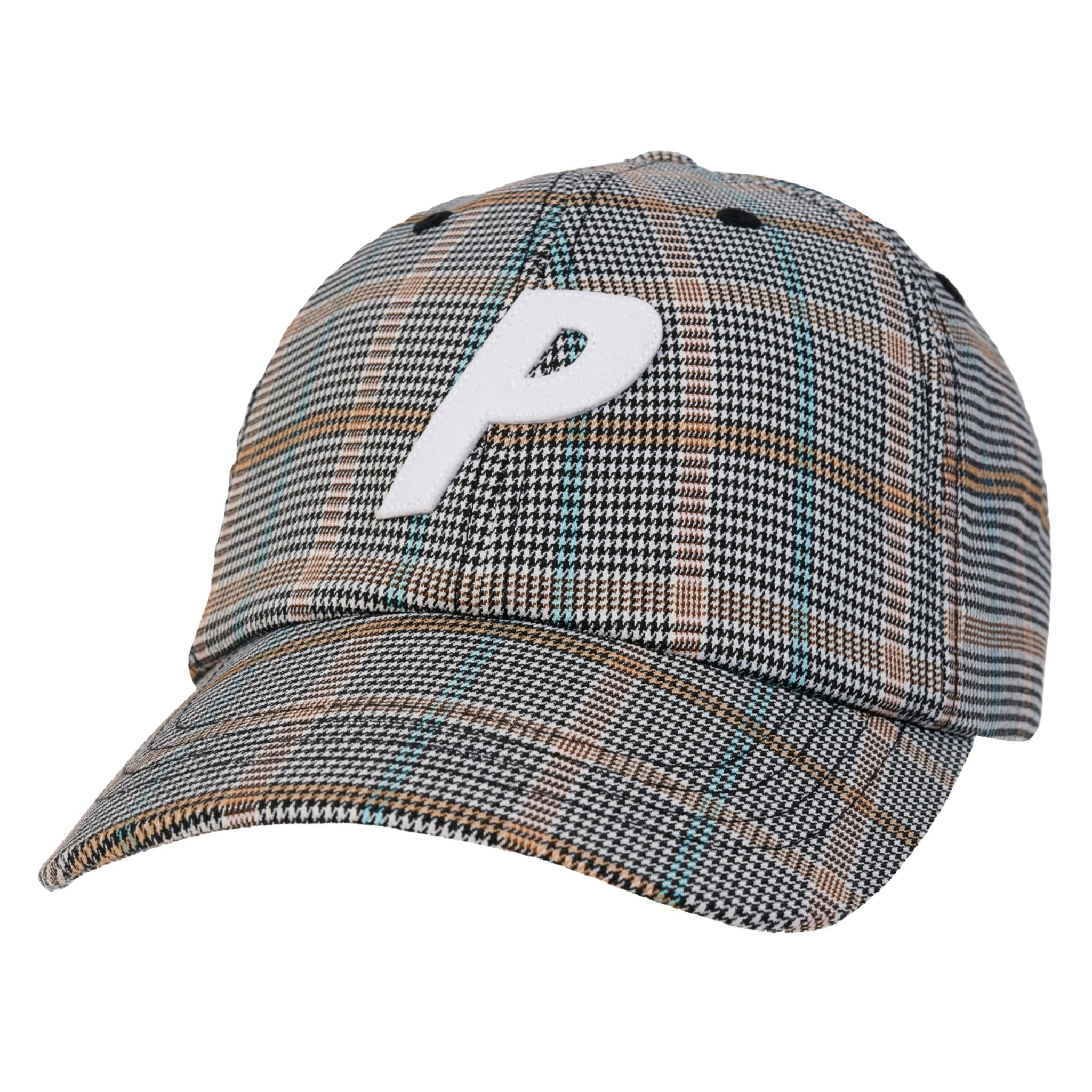 帽子 palace P 6-PANEL HOUNDSTOOTH WHITE Palace P 6-Panel 