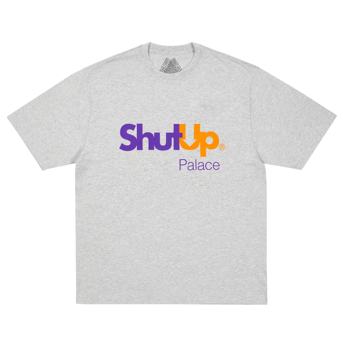 Palace Shut Up T-Shirt "Grey Marl"