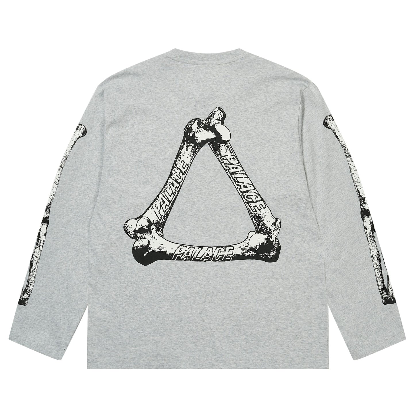 Palace Tri-Bone Longsleeve "Grey Marl"