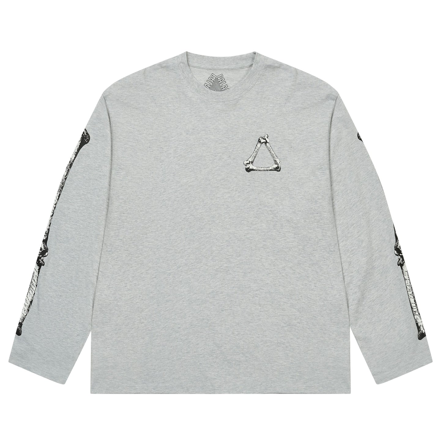 Palace Tri-Bone Longsleeve "Grey Marl"