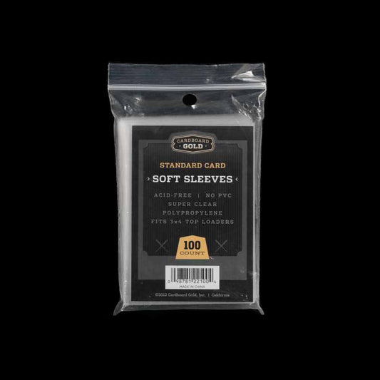Cardboard Gold Standard Card Soft Sleeves