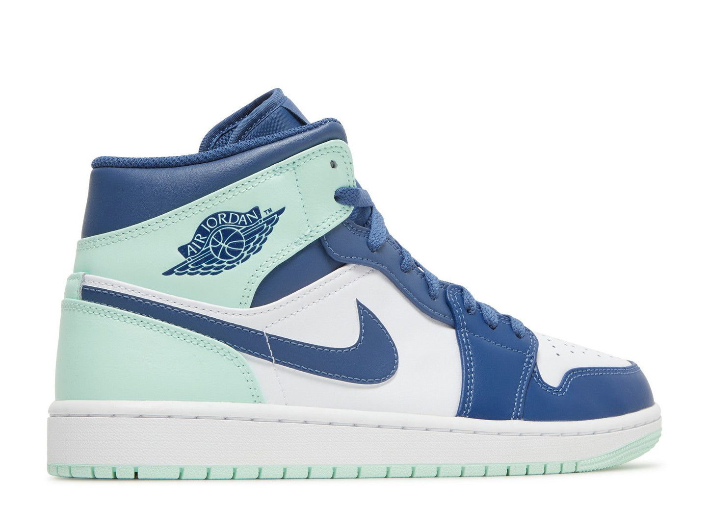 Air Jordan 1 Mid "Mystic Navy/Mint"