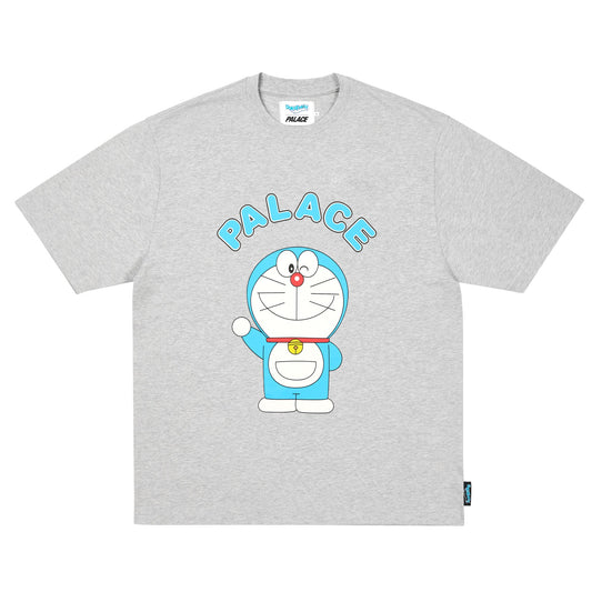 Palace Doraemon T-Shirt "Grey Marl"