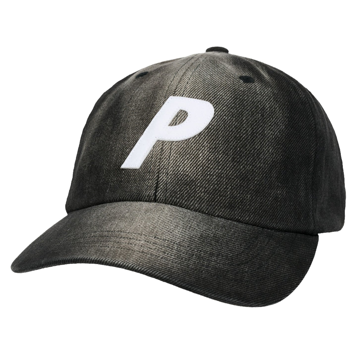 Palace Bleached Denim P 6-Panel "Black"