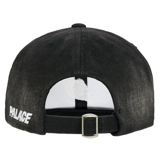 Palace Bleached Denim P 6-Panel "Black"