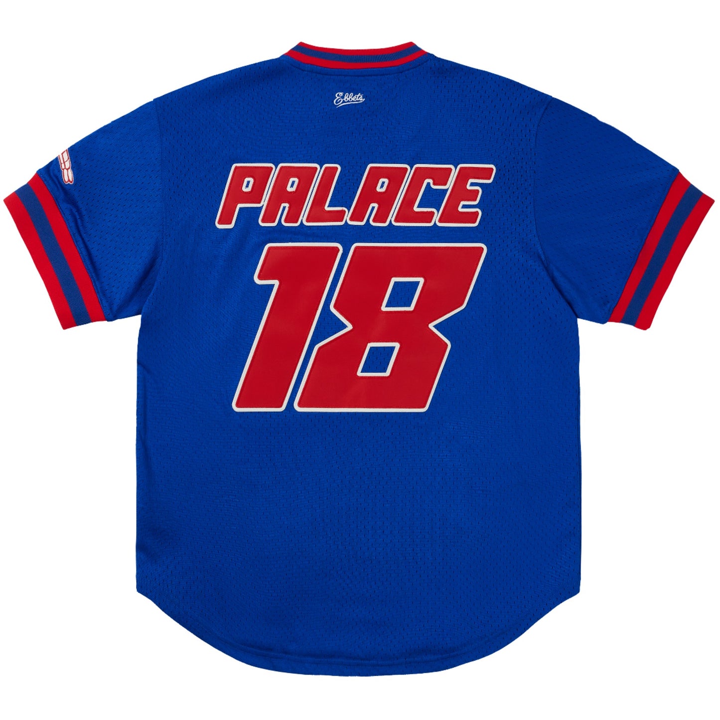 Palace Sankei Atoms Mesh V-Neck Jersey "Blue"