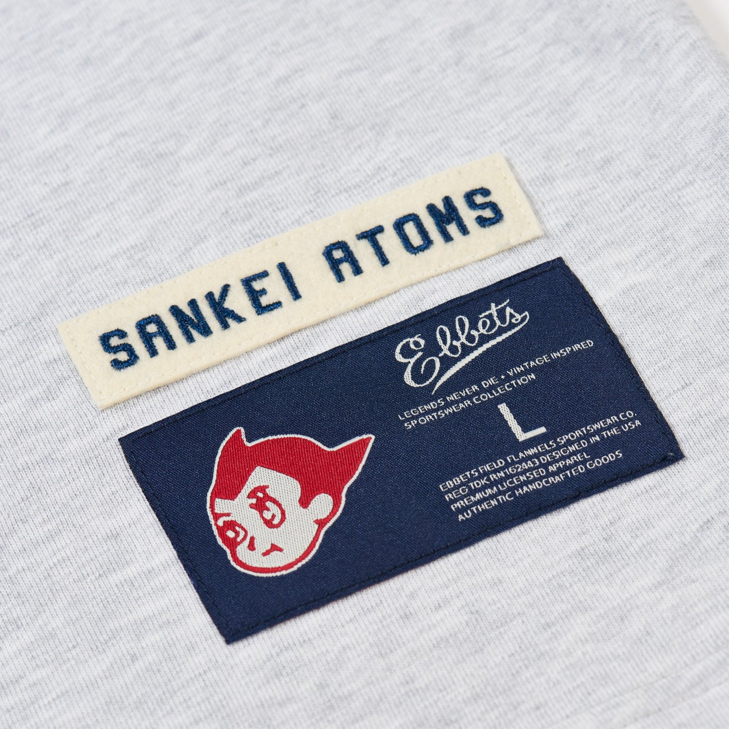 Palace Sankei Atoms T-Shirt "Grey Marl"