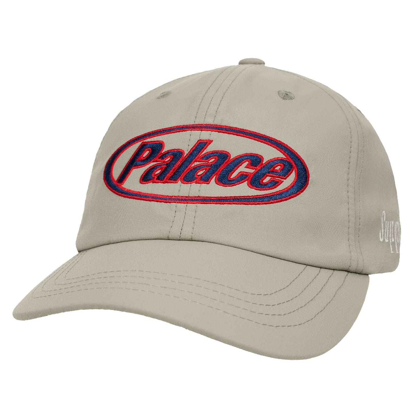 Palace Supplex Locase Shell 6-Panel "Stoney Grey"