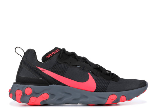 Nike React Element 55 "Black/Solar Red"