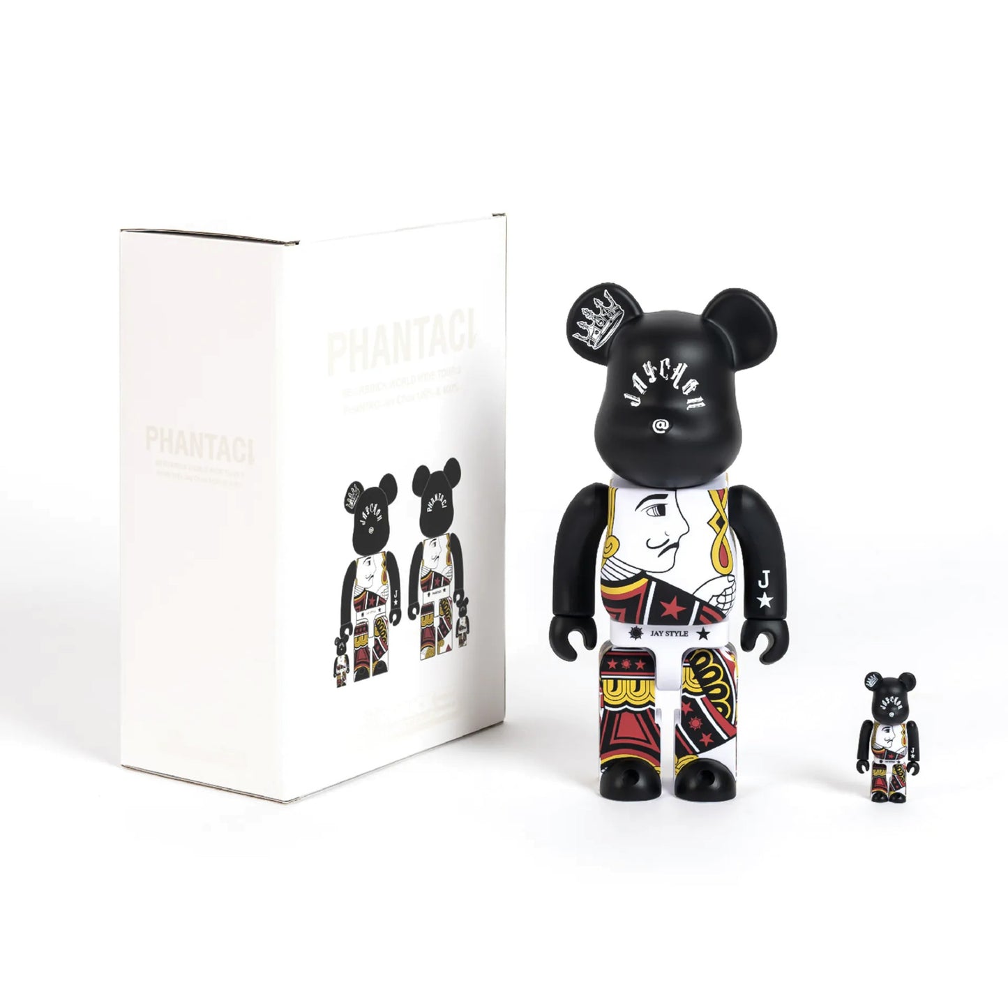 Bearbrick x PHANTACi Jay Chou 100% & 400% Set