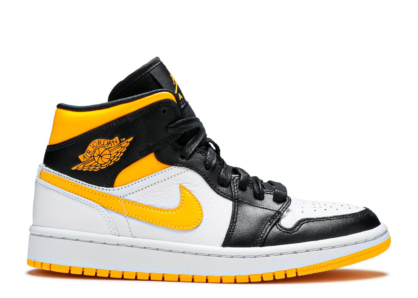 Air Jordan 1 Mid SE WMNS "White/Black/Laser Orange"