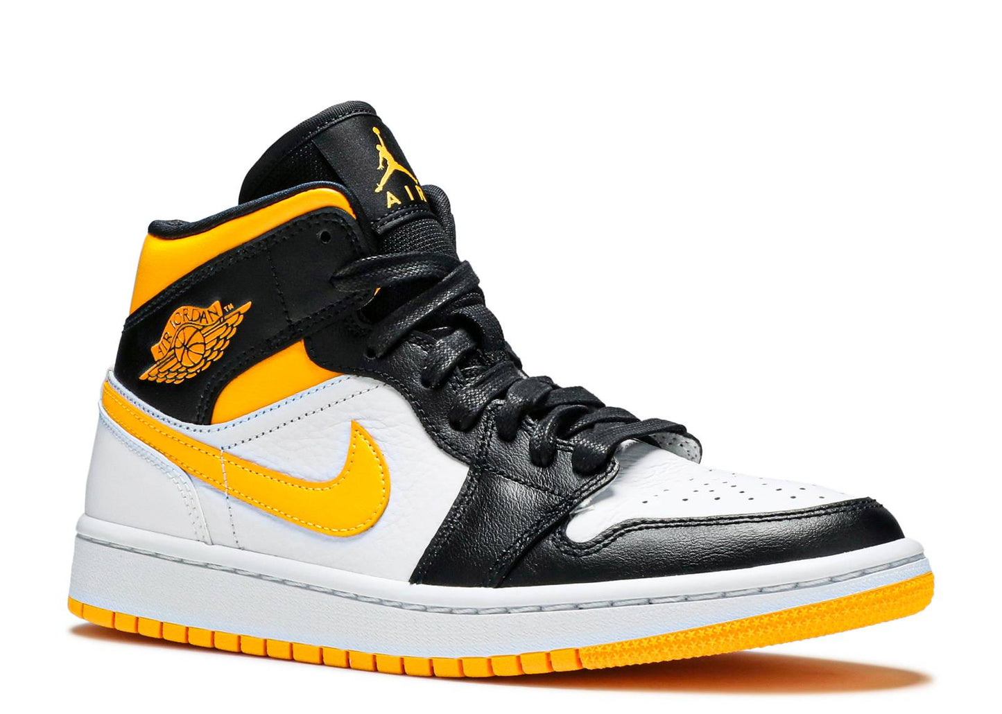 Air Jordan 1 Mid SE WMNS "White/Black/Laser Orange"