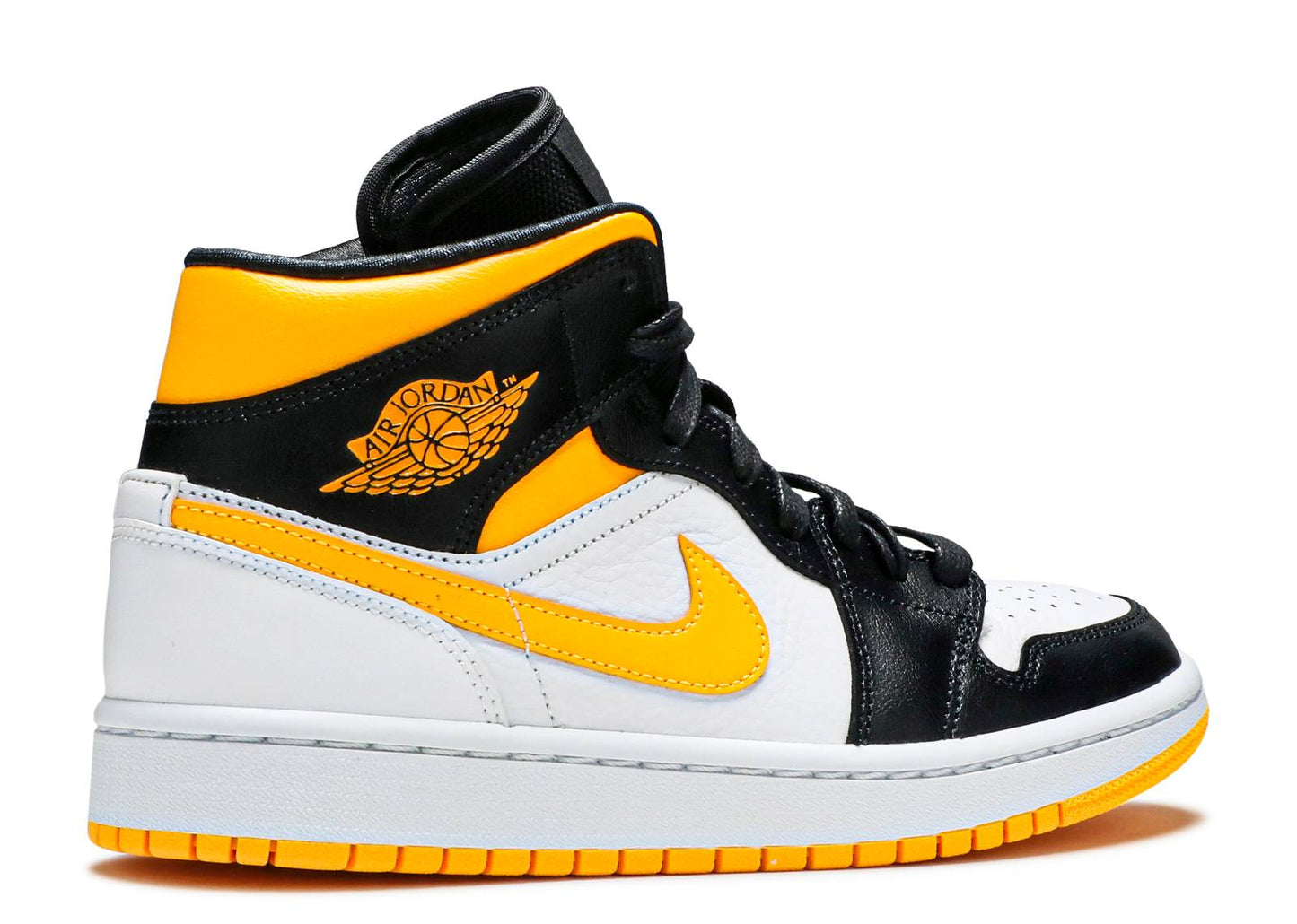 Air Jordan 1 Mid SE WMNS "White/Black/Laser Orange"