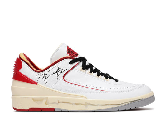 Off White x Air Jordan 2 Retro Low SP "White/Varsity Red"