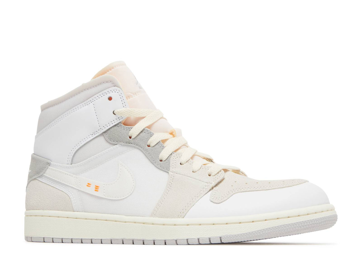 Air Jordan 1 Mid SE Craft Inside Out "White/Grey"