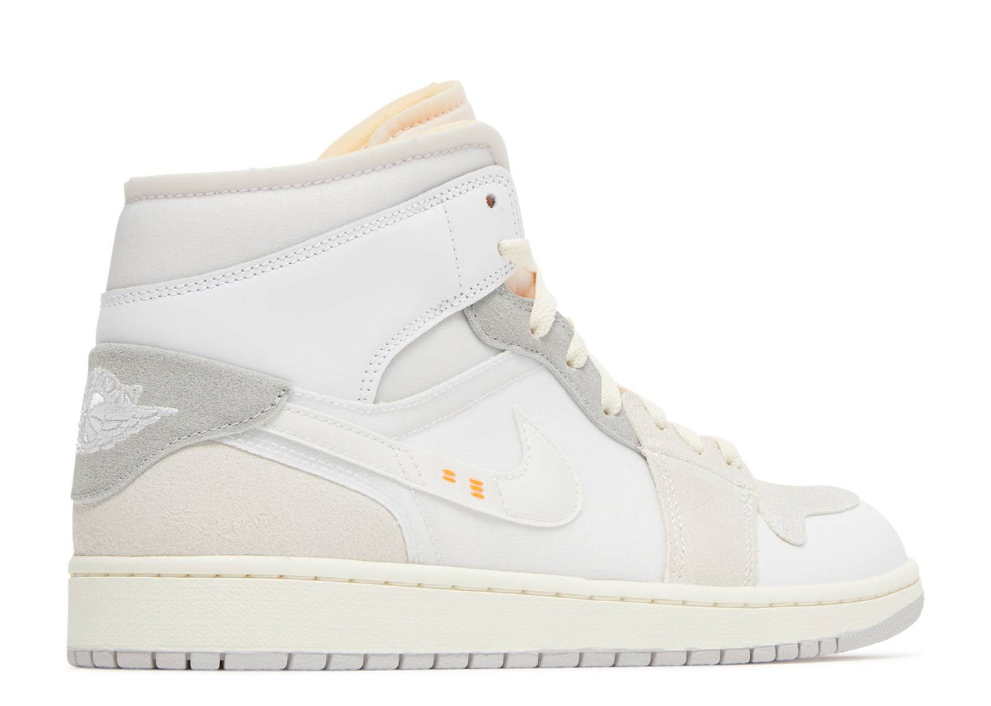 Air Jordan 1 Mid SE Craft Inside Out "White/Grey"