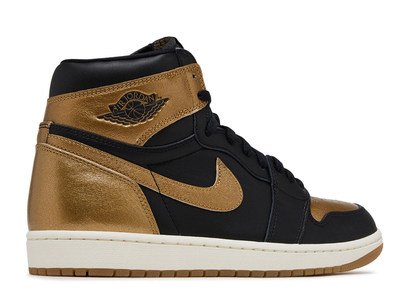 Air Jordan 1 Retro High OG "Black/Metallic Gold"