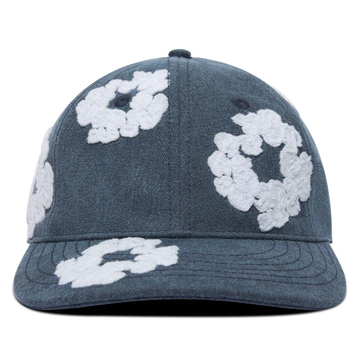 Denim Tears Cotton Wreath Dyed Cap "Navy"