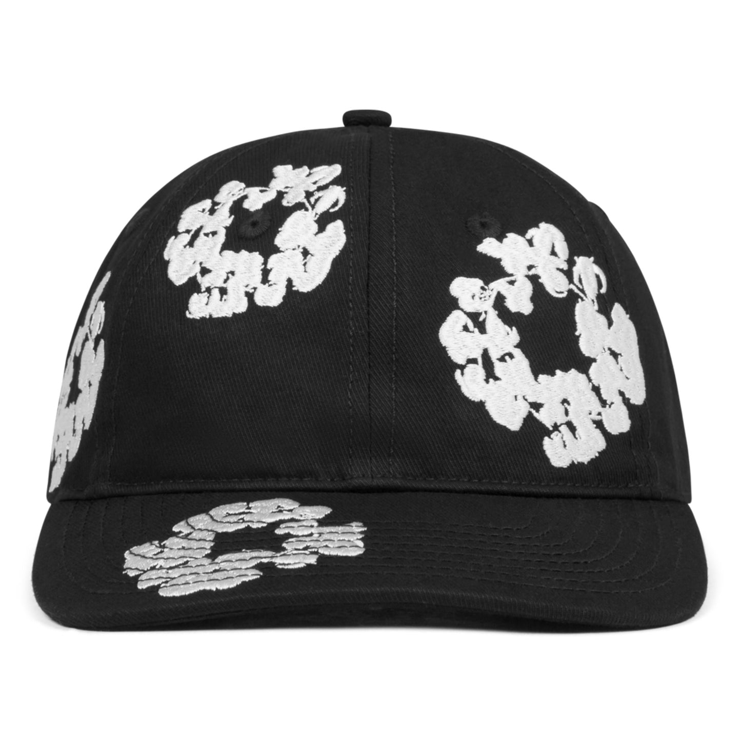 Denim Tears The Cotton Wreath Cap "Black"