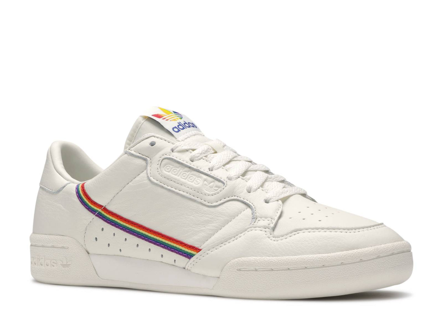 Adidas originals pride hot sale continental 80 trainers