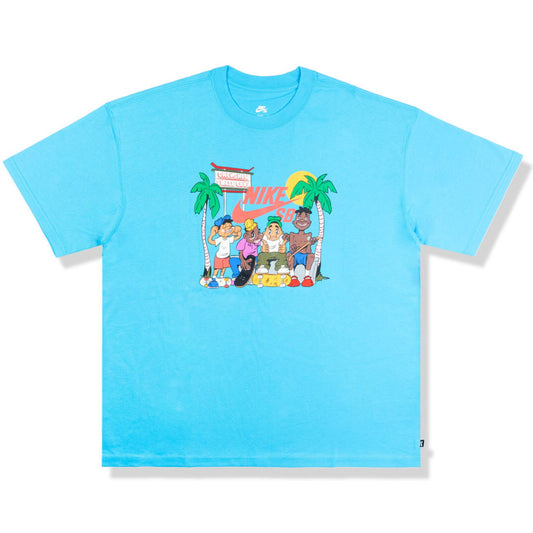 Crenshaw Skate Club x Nike SB Tee "Baltic Blue"