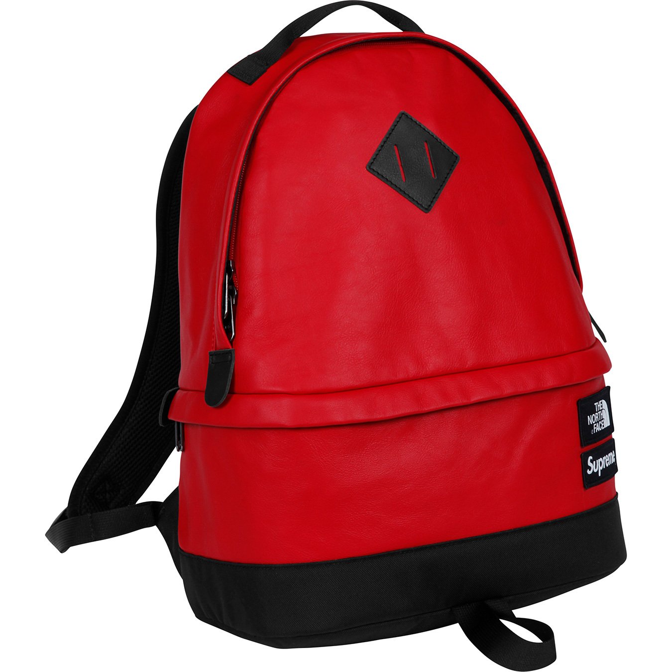 Supreme x The North Face Leather Day Pack "Red"