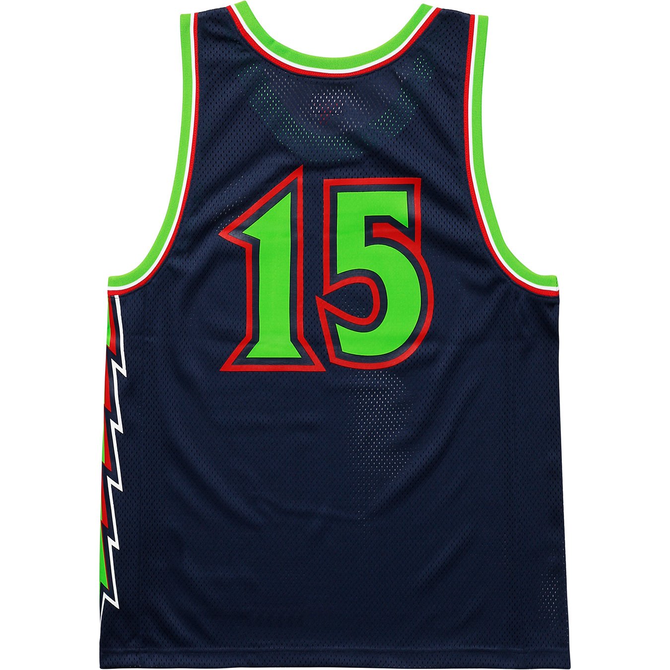 Supreme Bolt Basketball Jersey "Navy"