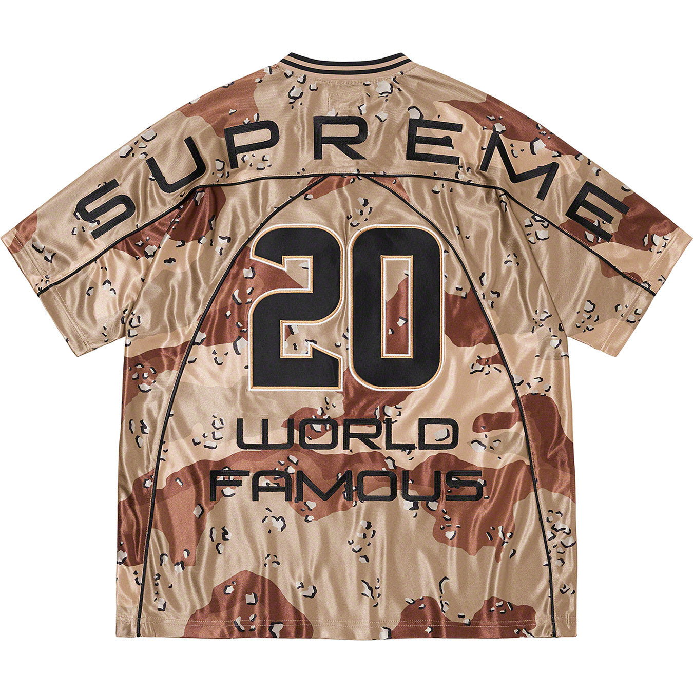 Supreme Paneled Jersey "Chocolate Chip Camo"