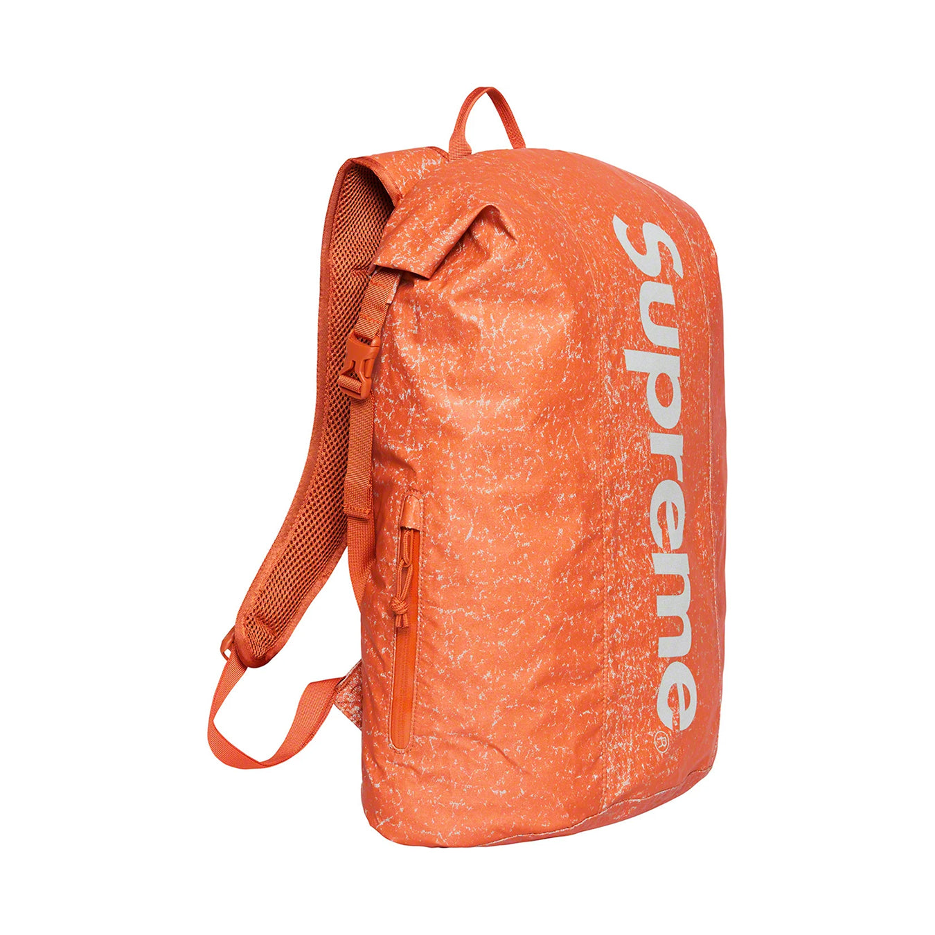 Supreme Waterproof Reflective Speckled Backpack "Orange"
