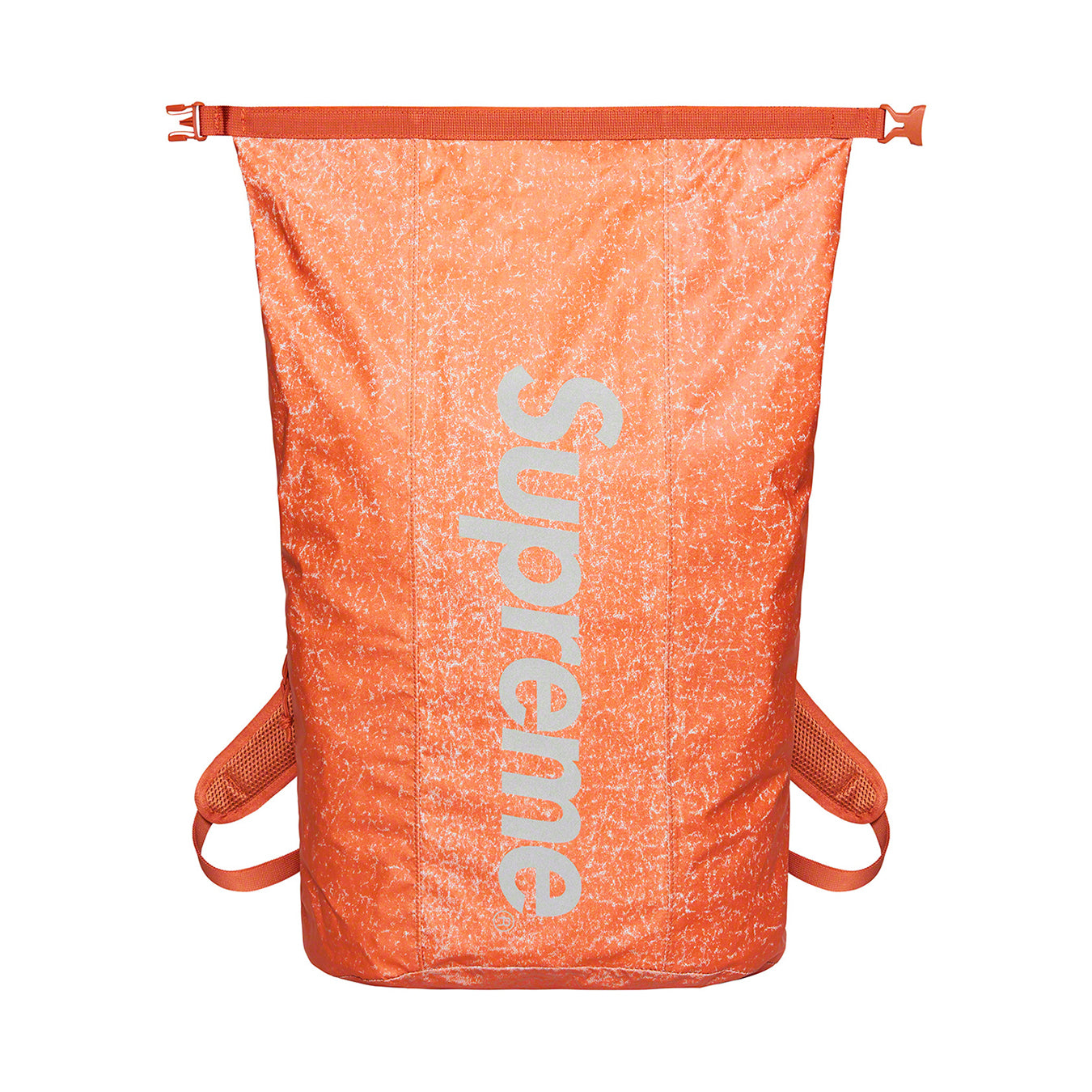 Supreme Waterproof Reflective Speckled Backpack "Orange"