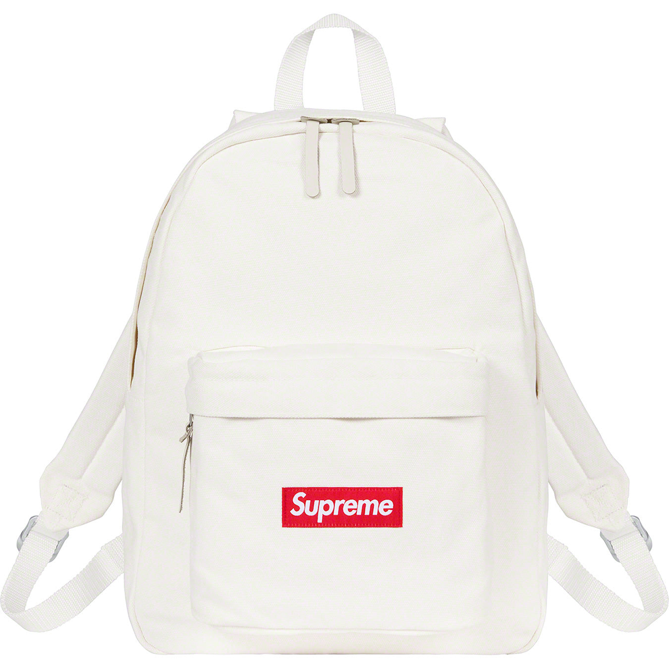 Supreme Canvas Backpack "White"