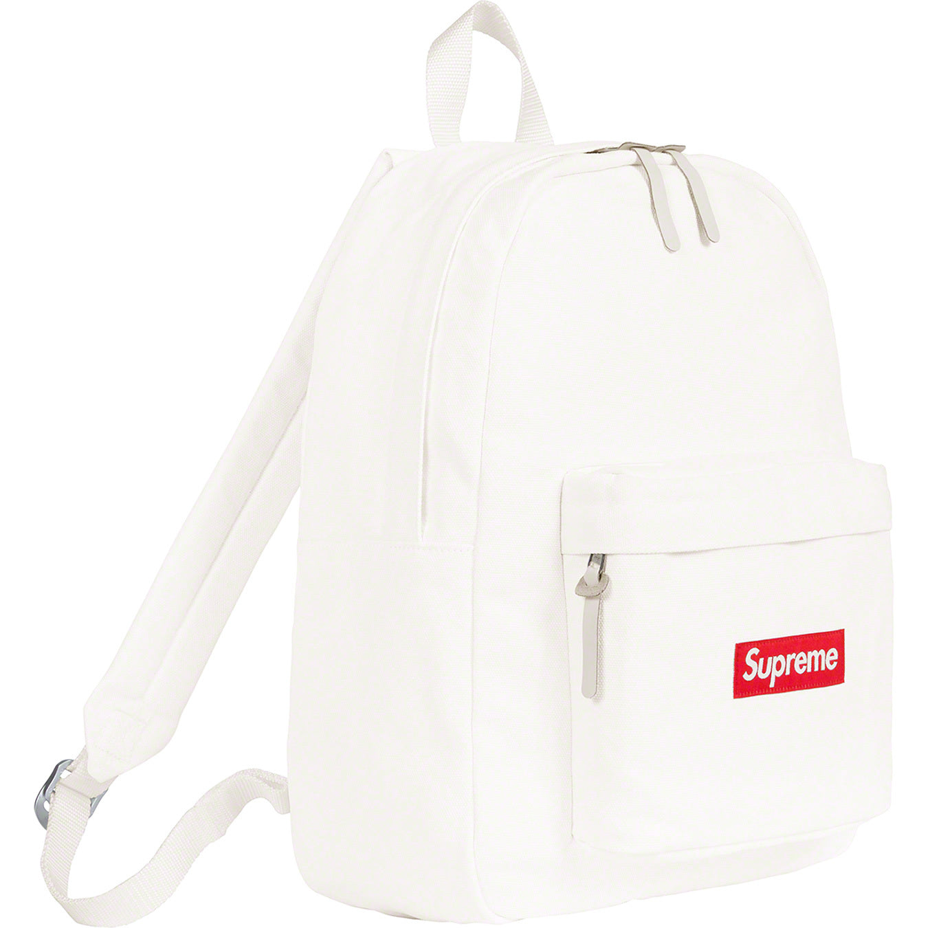 Supreme Canvas Backpack "White"