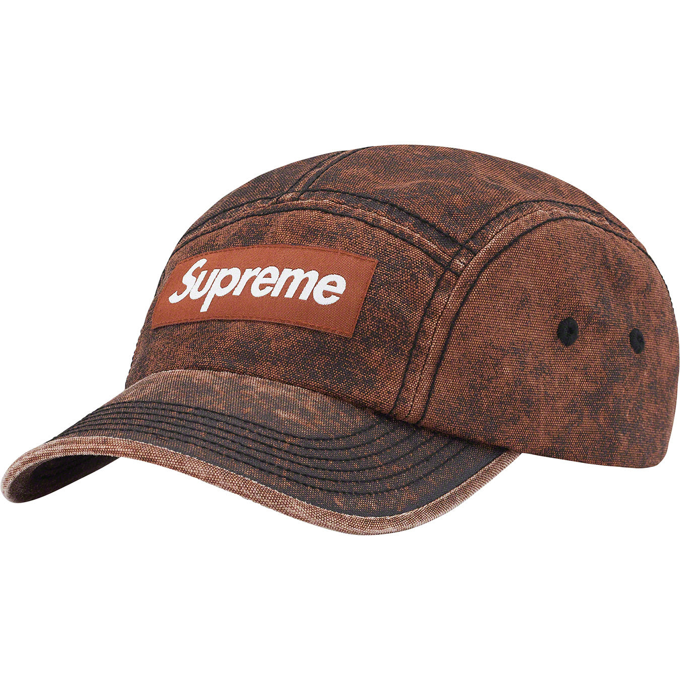 Supreme Washed Cordura Camp Cap "Rust"