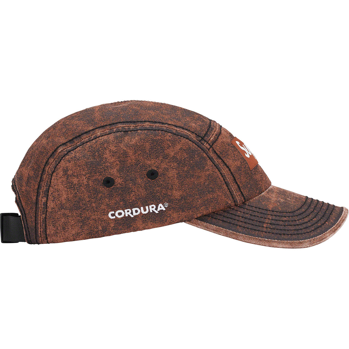 Supreme Washed Cordura Camp Cap "Rust"