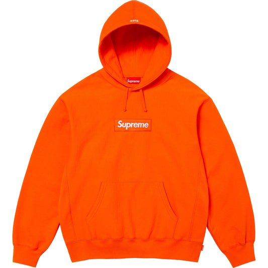 Supreme Box Logo Hooded Sweatshirt "Dark Orange"