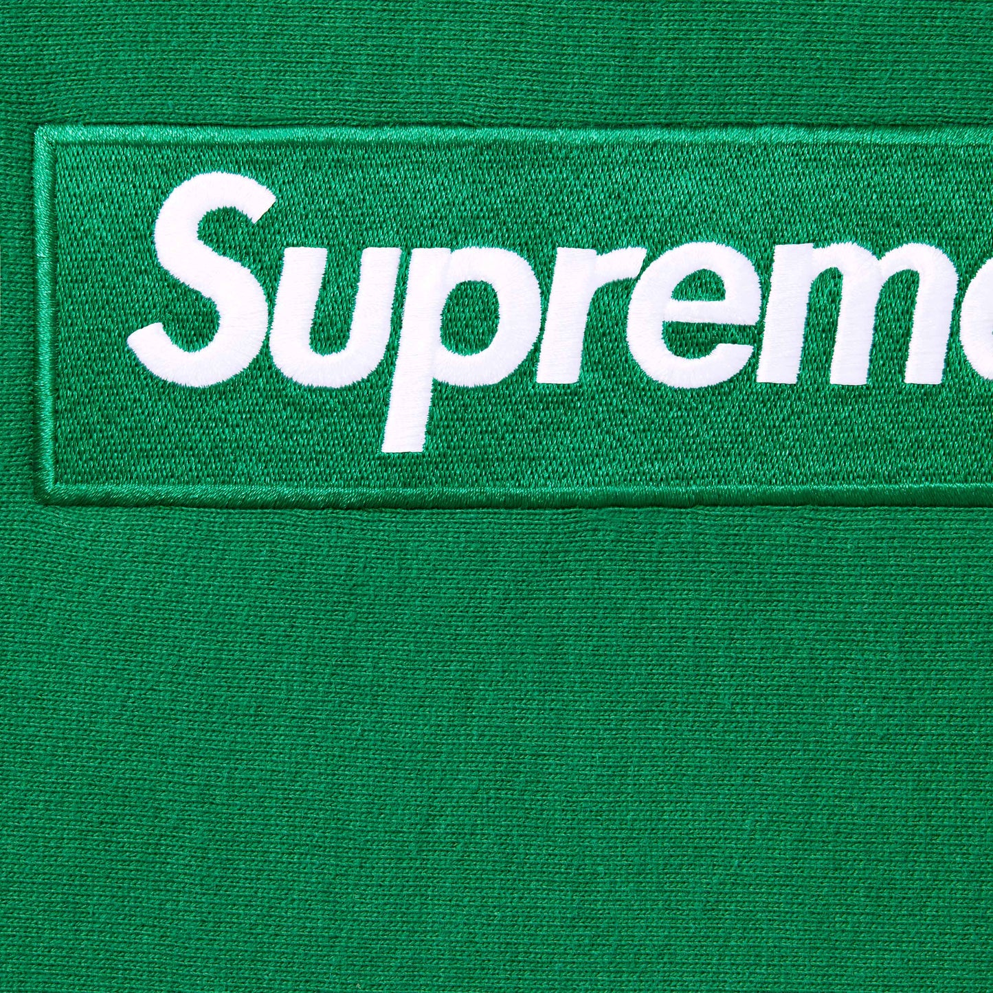 Supreme Box Logo Hooded Sweatshirt "Green"