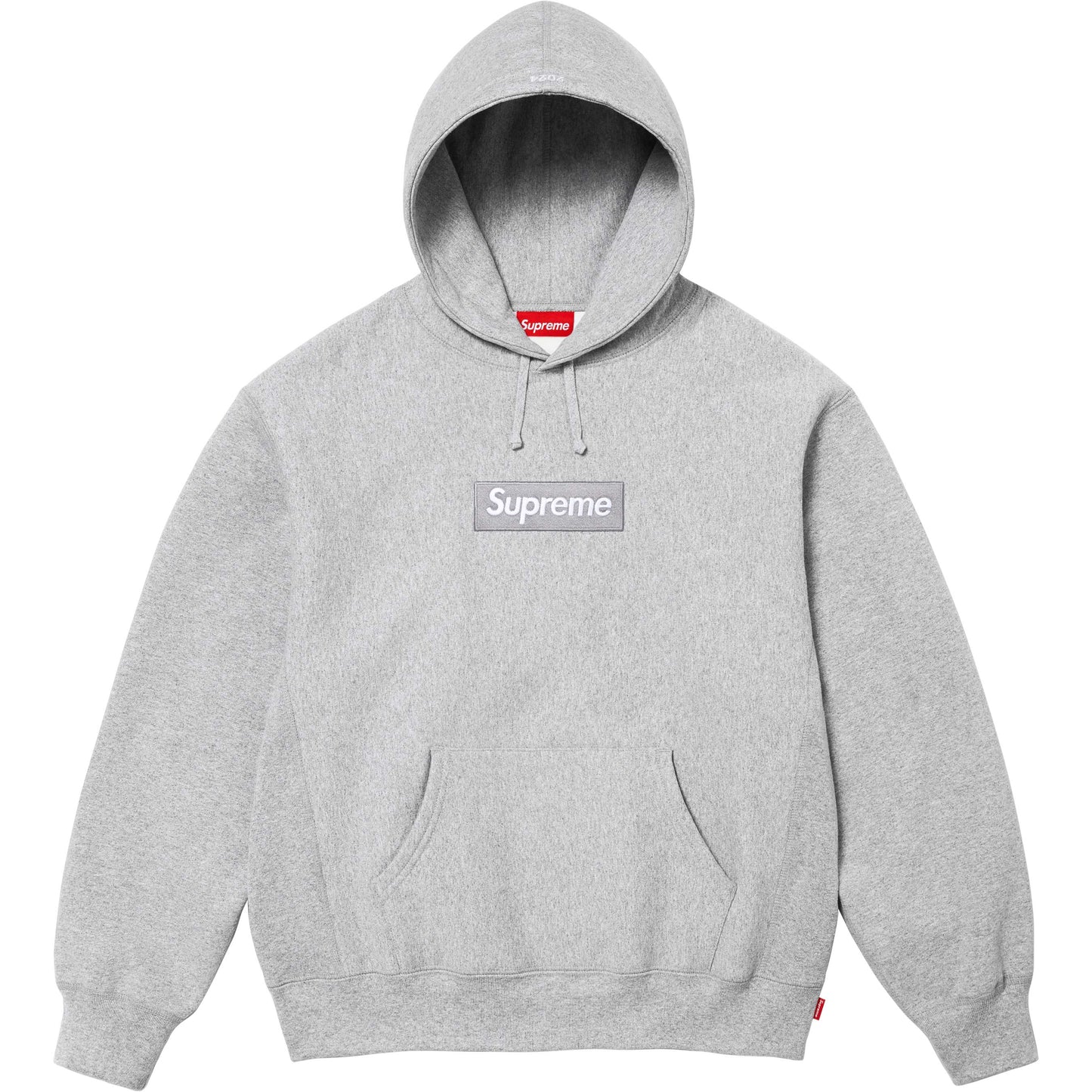 Supreme Box Logo Hooded Sweatshirt "Heather Grey"